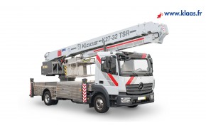 Grue mobile sur camion de 7.5T - H. 32 m