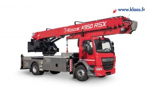 Grue mobile sur camion nacelle 15T - H. 40 m